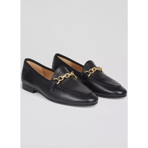 LK Bennett Adalynn Leather Snaffle Loafers